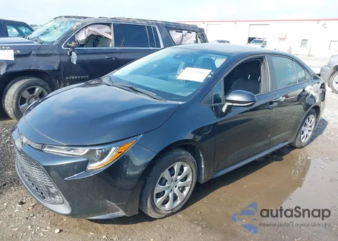 2020 Toyota Corolla Le z USA, uszkodzony, nr VIN 5YFEPRAEXLP074911